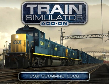 Дополнение к игре для ПК Dovetail Train Simulator: CSX SD80MAC Loco Add-On (6+)