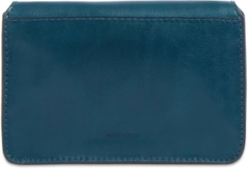 Сумка кросс-боди женская The Bridge Lucrezia 04121401/00J бирюзовая натур.кожа