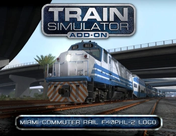 Дополнение к игре для ПК Dovetail Train Simulator: Miami Commuter Rail F40PHL-2 Loco (6+)