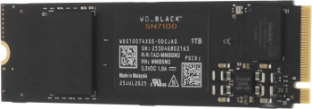 Накопитель SSD WD PCIe 4.0 x4 1TB WDS100T4X0E SN7100