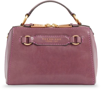 Сумка женская The Bridge Laura 04180601/00B розовая натур.кожа