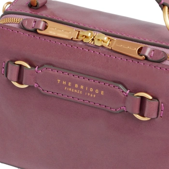 Сумка женская The Bridge Laura 04180601/00B розовая натур.кожа