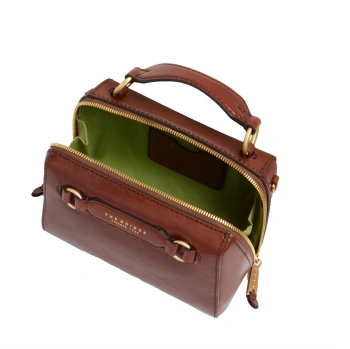 Сумка женская The Bridge Laura 04180601/14 коричневая натур.кожа