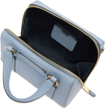Сумка женская The Bridge Laura 04181601/00A голубая натур.кожа