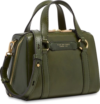 Сумка женская The Bridge Laura 04181601/00C тимьяновая натур.кожа