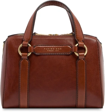 Сумка женская The Bridge Laura 04181601/14 коричневая натур.кожа