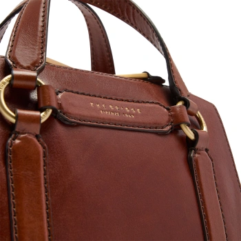 Сумка женская The Bridge Laura 04181601/14 коричневая натур.кожа