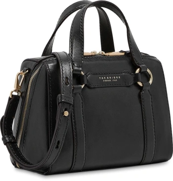 Сумка женская The Bridge Laura 04181601/30 черная натур.кожа