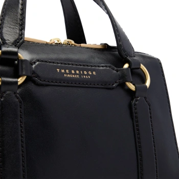Сумка женская The Bridge Laura 04181601/30 черная натур.кожа
