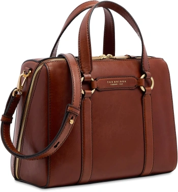 Сумка женская The Bridge Laura 04182601/14 коричневая натур.кожа