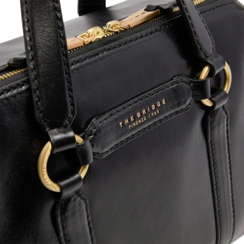 Сумка женская The Bridge Laura 04182601/30 черная натур.кожа