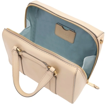 Сумка женская The Bridge Laura 04182601/TH бежевая натур.кожа