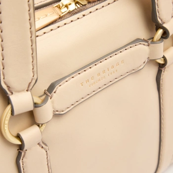 Сумка женская The Bridge Laura 04182601/TH бежевая натур.кожа