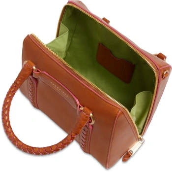 Сумка женская The Bridge Laura Wow 04183601/15 коньячная натур.кожа