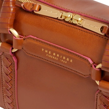 Сумка женская The Bridge Laura Wow 04183601/15 коньячная натур.кожа