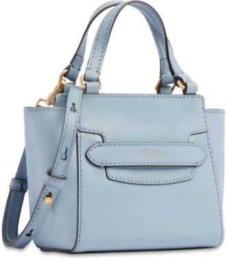 Сумка женская The Bridge Lucrezia 04190601/00A голубая натур.кожа