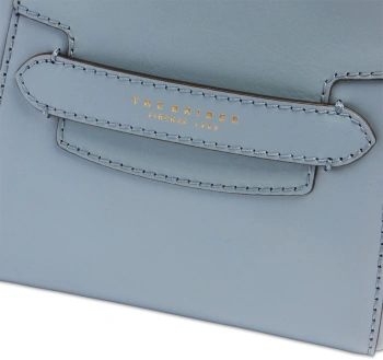 Сумка женская The Bridge Lucrezia 04190601/00A голубая натур.кожа