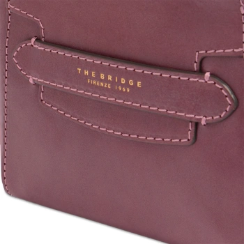 Сумка The Bridge Lucrezia 04190601/00B розовая натур.кожа