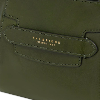 Сумка женская The Bridge Lucrezia 04190601/00C тимьяновая натур.кожа