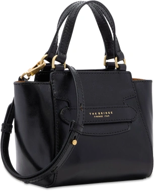 Сумка женская The Bridge Lucrezia 04190601/30 черная натур.кожа