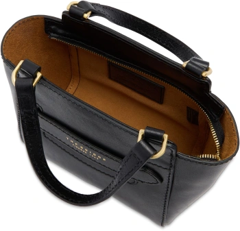 Сумка женская The Bridge Lucrezia 04190601/30 черная натур.кожа