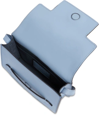 Сумка кросс-боди женская The Bridge Lucrezia 04192001/00A голубая натур.кожа