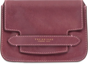 Сумка кросс-боди женская The Bridge Lucrezia 04192001/00B розовая натур.кожа