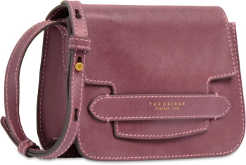 Сумка кросс-боди женская The Bridge Lucrezia 04192001/00B розовая натур.кожа