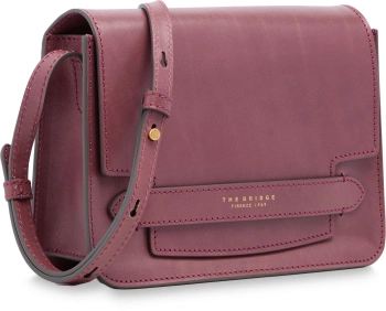 Сумка кросс-боди женская The Bridge Lucrezia 04193001/00B розовая орхидея натур.кожа