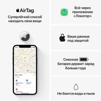 Метка Apple  AirTag A2187