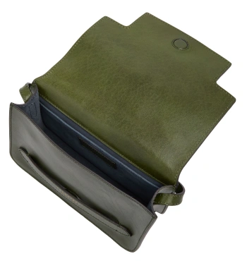 Сумка кросс-боди женская The Bridge Lucrezia 04193001/00C тимьяновая натур.кожа