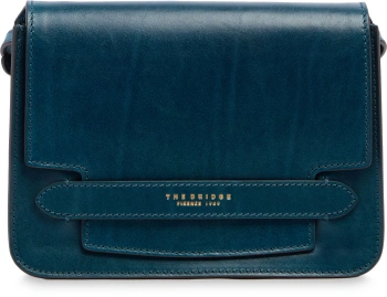 Сумка кросс-боди женская The Bridge Lucrezia 04193001/00E морская волна натур.кожа