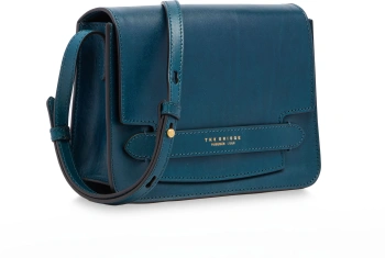 Сумка кросс-боди женская The Bridge Lucrezia 04193001/00E морская волна натур.кожа