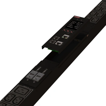 Блок распределения питания Elemy IPDU-6011 верт.размещ. 6xC19 36xC13 с мониторингом 32A IEC 309 2.8м