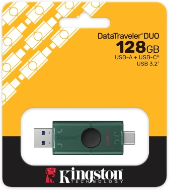 Флеш Диск Kingston 128GB DataTraveler Duo G2