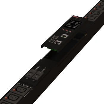 Блок распределения питания Elemy IPDU-6014 верт.размещ. 24xC13 с мониторингом 32A IEC 309 2.8м