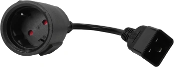 Шнур питания Lanmaster LAN-PPS/20-0.2-BK