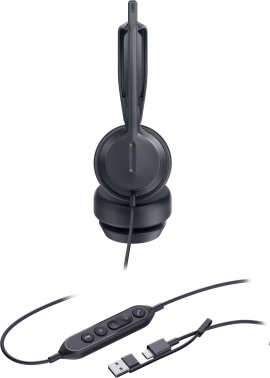 Гарнитура проводная Yealink UH42 Dual UC USB-C/A