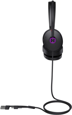 Гарнитура проводная Yealink UH48 Dual UC USB-C/A