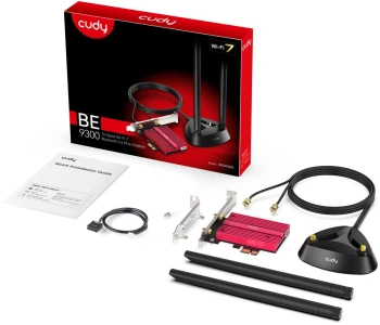 Сетевая карта Wi-Fi + Bluetooth Cudy WE9300S