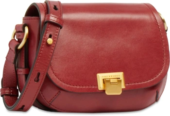 Сумка кросс-боди женская The Bridge Federica 04210401/00D малиновая натур.кожа