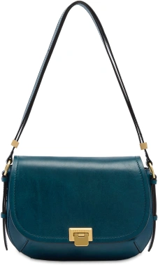 Сумка кросс-боди женская The Bridge Federica 04211401/00E морская волна натур.кожа