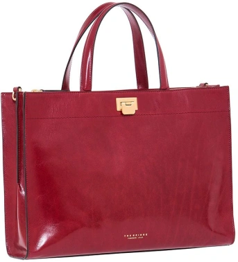 Сумка тоут женская The Bridge Leila 04210601/00D малиновая натур.кожа