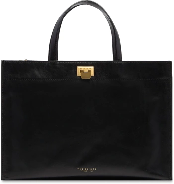 Сумка тоут женская The Bridge Leila 04210601/30 черная натур.кожа