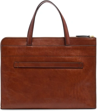 Деловая сумка женская The Bridge Leila 04211601/14 коричневая натур.кожа