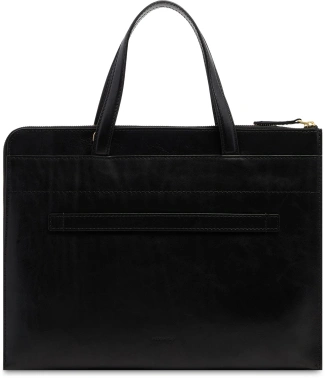 Деловая сумка женская The Bridge Leila 04211601/30 черная натур.кожа