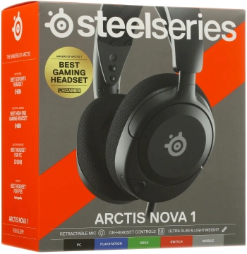 Наушники с микрофоном Steelseries Arctis Nova 1
