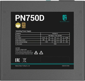 Блок питания Deepcool ATX 750W Gamer Storm PN750D Gen.5