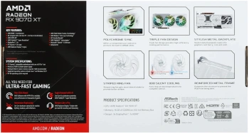 Видеокарта Asrock PCI-E 5.0  RX9070XT SL 16G