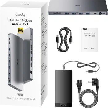 Разветвитель USB-C Cudy CS700